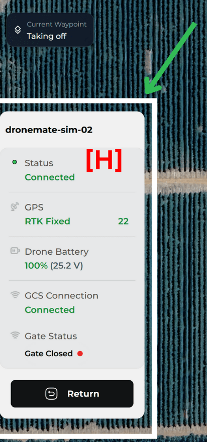 Dronemate portal H Dronemate portal H
