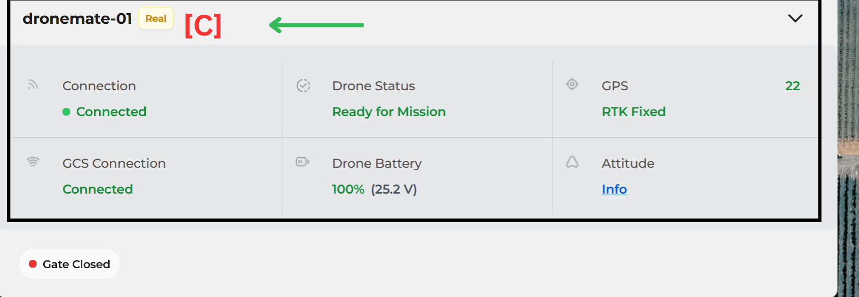 Dronemate portal C Dronemate portal C